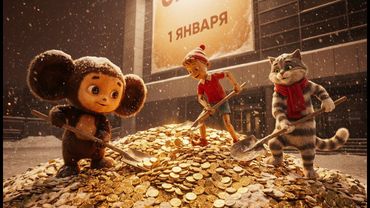 "Кино". Как придумывают российские фильмы к Новому году. Чебурашка, Буратино, Простоквашино