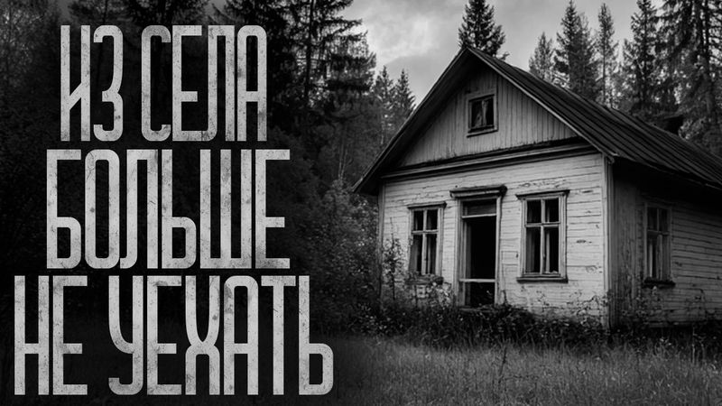 ИЗ СЕЛА БОЛЬШЕ НЕ УЕХАТЬ! Страшные истории и страшилки.