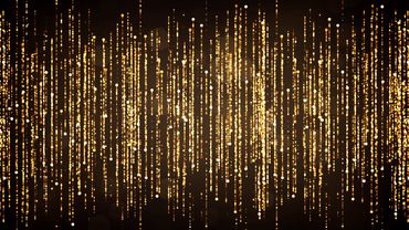 Футаж HD. Фон - плашка, золотой блеск