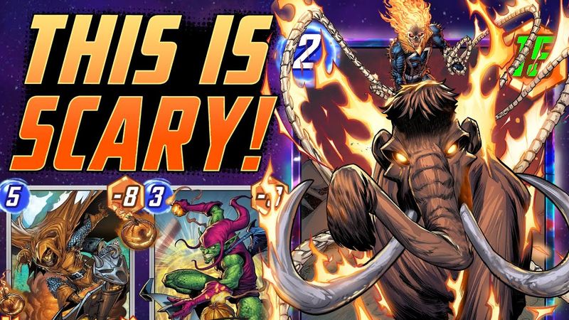 GHOSTS & GOBLINS. This deck was scary good?!?