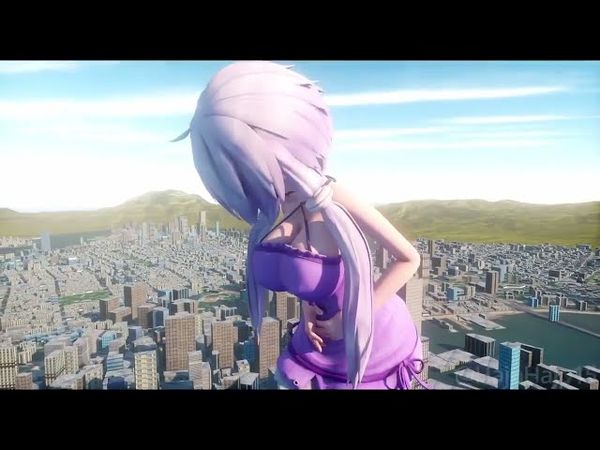 Giantess Growth MMD! (Giantess Animation)