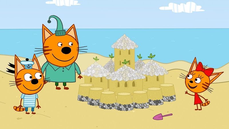 Три кота | Ракушка | 104 серия | Мультфильмы для детей