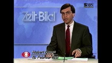 ORF - Zeit im Bild 12.2.1991 - VHS - Nachrichten - Retro