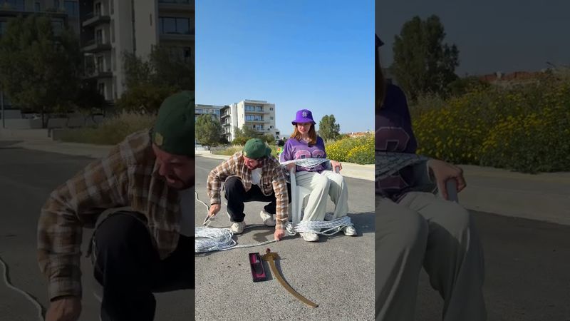 $0.01 vs $1000 Sharpest Knife to Cut The Rope