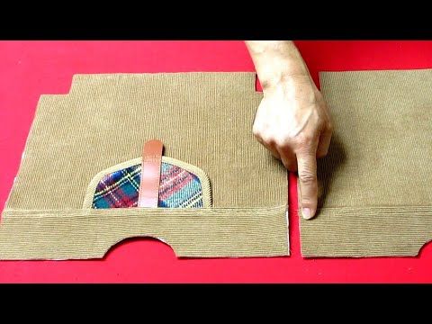 DIY안입는 코듀로이 셔츠로 무얼 만들었는지 보세요!깜짝 놀라실 겁니다!/Look what I made out of the old corduroy shirt/ tote bag