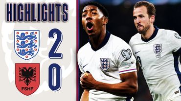 Lewis-Skelly Scores On Debut! | England 2-0 Albania | World Cup Qualifiers | Highlights