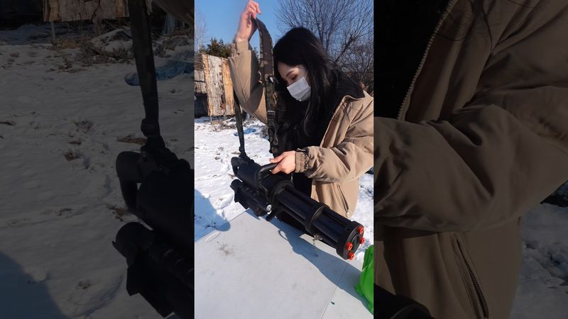 M133 미니건 (incredible destruction)