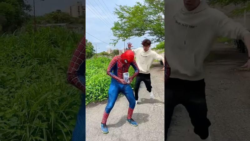 SE LLEVÓ UNA GRAN SORPRESA SPIDERMAN!