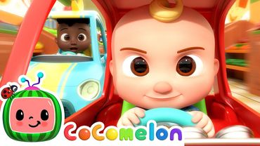 Shopping Cart Race with JJ and Cody! Who Will Win? 🛒 | CoComelon Nursery Rhymes & Kids Songs