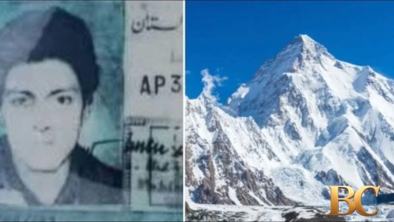 Intact body of missing father found on melting Pakistan glacier 28 years after he vanished