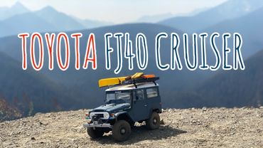 RC4WD Cruiser FJ40 Adventure at the E.C. Manning Provincial Park #RC #rccars #offroad #camping