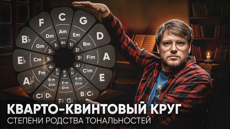 Кварто-Квинтовый круг. Как связаны тональности? за 20 минут