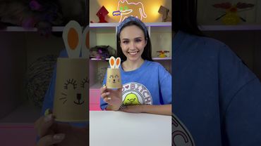 Зайчик убегайка из стаканчика 😂 #своимируками