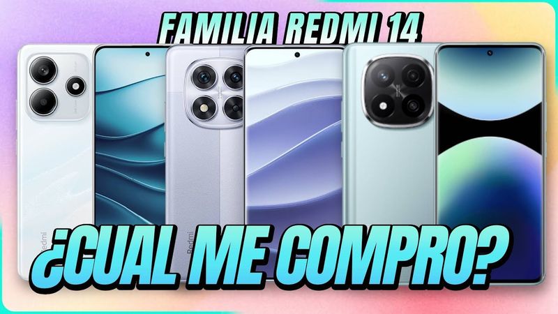 ¿Que Xiaomi COMPRAR? Familia Redmi NOTE 14