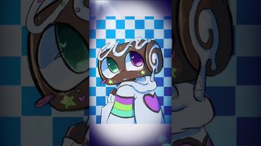 Mooncake/sweetdreams !🌙🎂💙 #dandysworld #dw #animation #astro #cosmo #rarepair #mooncake