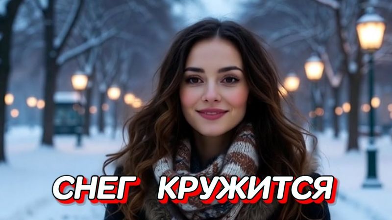 🌟 СНЕГ  КРУЖИТСЯ🌟 Открой своё сердце для счастья, оно ждёт тебя! 🔑#романтическаяпесня #любимпеть