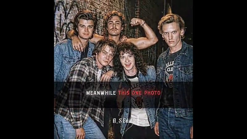 "Aura of this squad💀" - Part-8 The big 5 of Stranger Things | VAZIO ETERNO (Super Slowed)