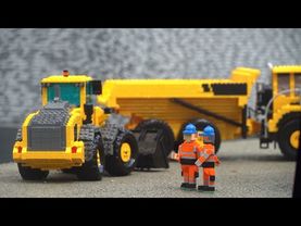 Копию строящегося подводного тоннеля представили в Леголенде в Дании