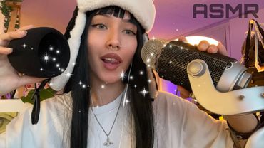 ASMR ☆ FAST & UNPREDICTABLE TINGLE ASSORTMENT (mic triggers, mouth sounds,..)