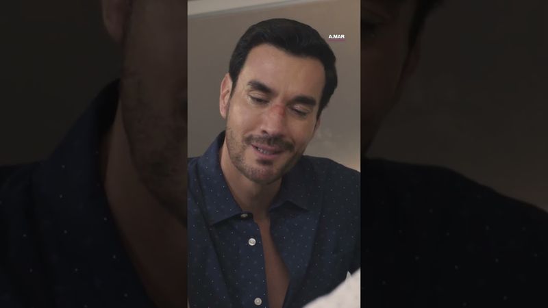 Yazmín sorprende a Fabián al decirle “papá” #AMar #Uninovelas