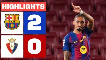 FC BARCELONA 2 - 0 CA OSASUNA | RESUMEN LALIGA EA SPORTS