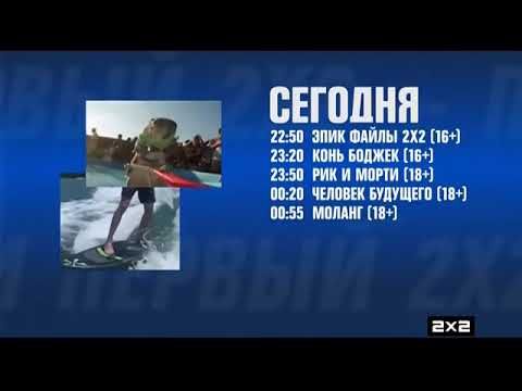 Заставка "Сегодня" (2х2, 23.07.2020) (+7ч)