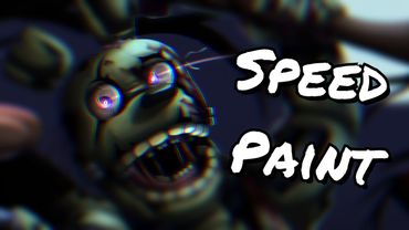 [Mild Blood] DBD x Fnaf Fanart (Fnaf x DBD Speedpaint)