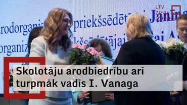 Latvijas Izglītības un zinātnes darbinieku arodbiedrību turpinās vadīt Inga Vanaga