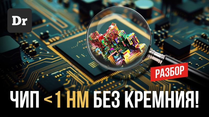МЕНЬШЕ 1 нм: ЧТО БУДЕТ ПОСЛЕ КРЕМНИЯ? | РАЗБОР
