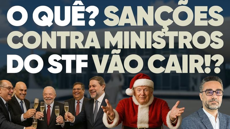 🚨 Sanções contra ministros do STF vão cair segundo aliados de Lula e Bolsonaro!