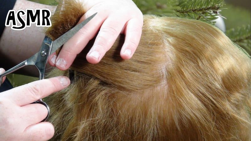 ASMR Close Haircut (NO TALKING) (Hair Brushing, Real Hair, Spray, Scissors, Hair Play, Styling)