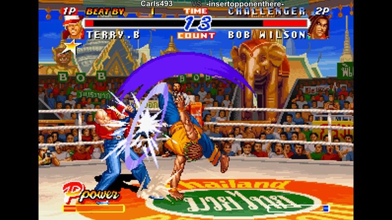 Real Bout Fatal Fury 2 (Fightcade): Match #5: Carls493 Vs. smile (: (27 Matches)