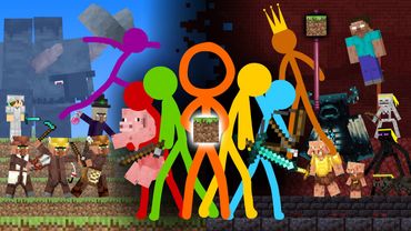 Animation vs. Minecraft Shorts Season 3 - All Episodes (20-30)