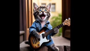 Девочка моя. Котоклип. Поёт Сергей Крылов.