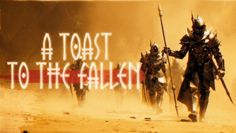 UNLEASHED - A Toast To The Fallen (Official Lyric Video) | Napalm Records