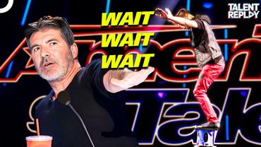 17-Year-Old Balances on Sky-High Cylinder Tower | America’s Got Talent