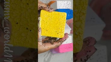 Pasted Yellow and Fresh Blocks #crushingtime #oddlysatisfying #soap #rainbowsoap #relax #glowy