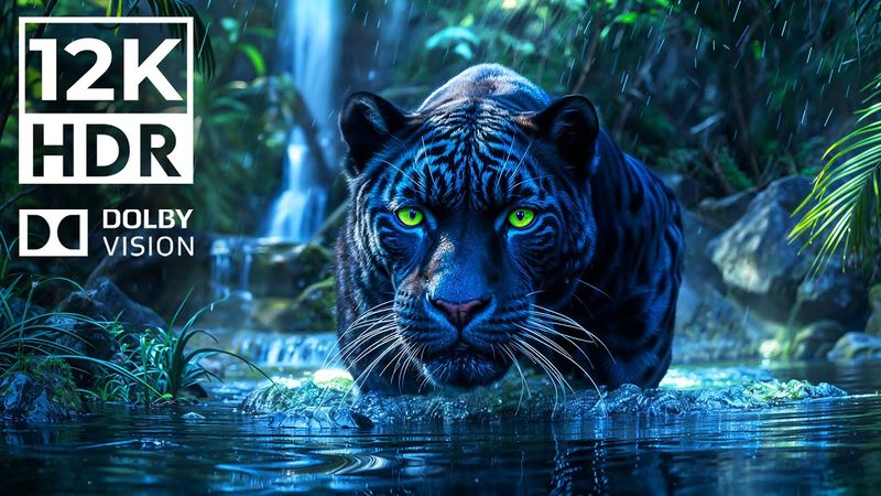 WONDERFUL WILDLIFE SIGHTING 4K HDR | with Cinematic Sounds (Colorful Animal Life)