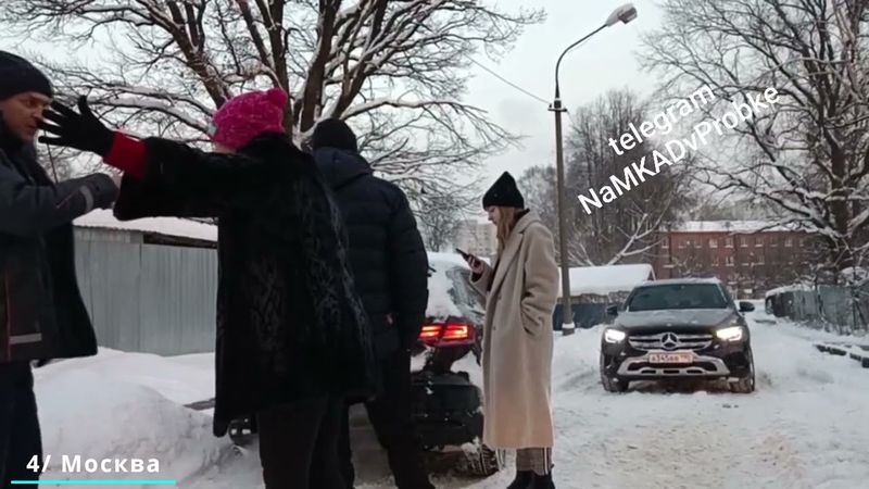 Разборки на дорогах, Январь 2024г. часть 39