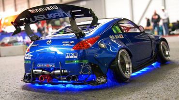 MEGA RC DRIFT CARS IN ACTION!! RC MODEL RACE CARS SCALE 1:10, Modellbau Messe Erfurt 2020