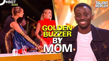Joseph Charm Gets the Golden Buzzer—Thanks to His Mom! | BGT 2025