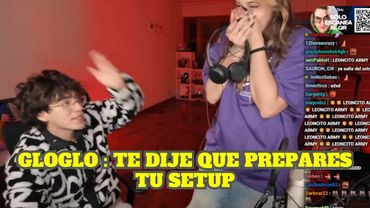 GLOGLO REGAÑA A EMIKUKIS POR NO HABER PREPARADO SU SETUP