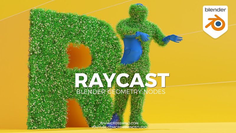 10__RAYCAST__Geometry Nodes For Beginners / Blender 3.1