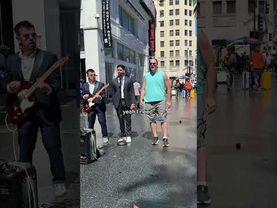 Throwing a Water Balloon Then Pretending to Sing in Public😭😭