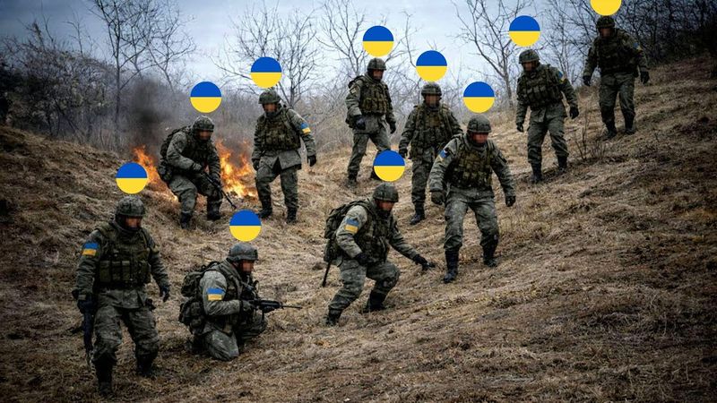 Спустя несколько минут после боя: Часть вторая. Украинская бригада попала в засаду.