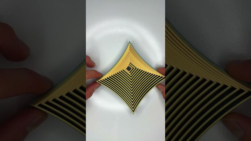 3D Printed Fidget Square