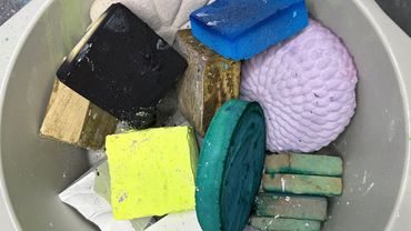 Mini leftovers crush 💕 GYM CHALK ASMR