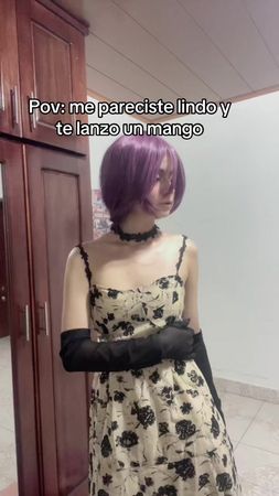 La reze tiene un palo de mangos en el patio #cosplay #reze #csm 