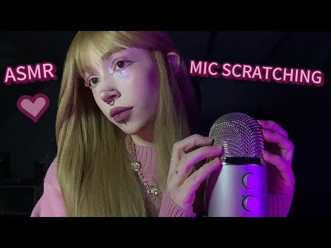 Mic Scratching ASMR | Mic Tapping, Rambling, Whispering