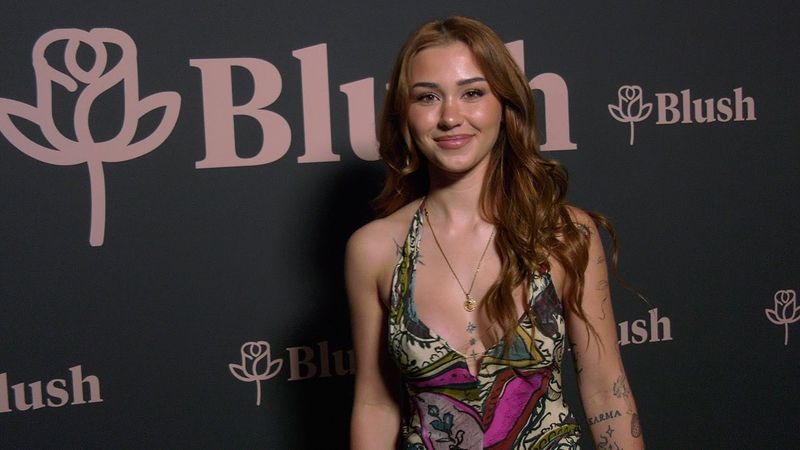 Bella Saintclaire attends the Blush x Daily Front Row "Sounds of Summer" red carpet